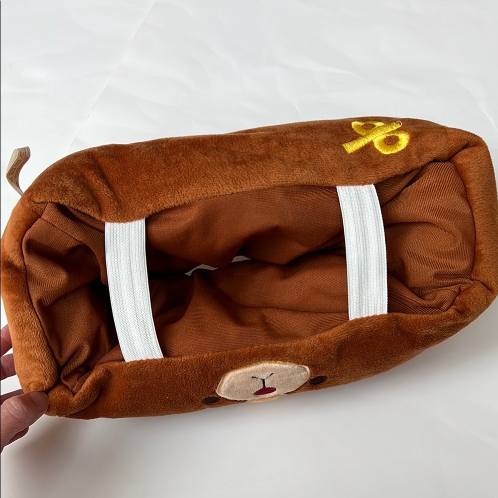 Taito A Clockwork Truffe Brown Bear Plush Tissue Box Cover - Picture 4 of 6